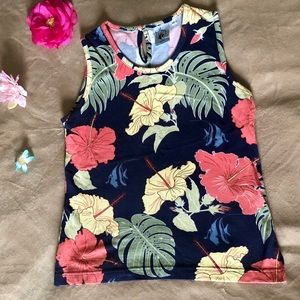 Guy Harvey Floral & Fish print